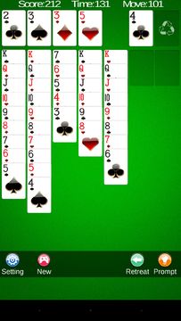 Solitaire ภาพหน้าจอเกม