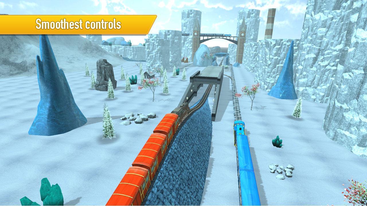 Train Simulator Uphill Drive Game Screenshot