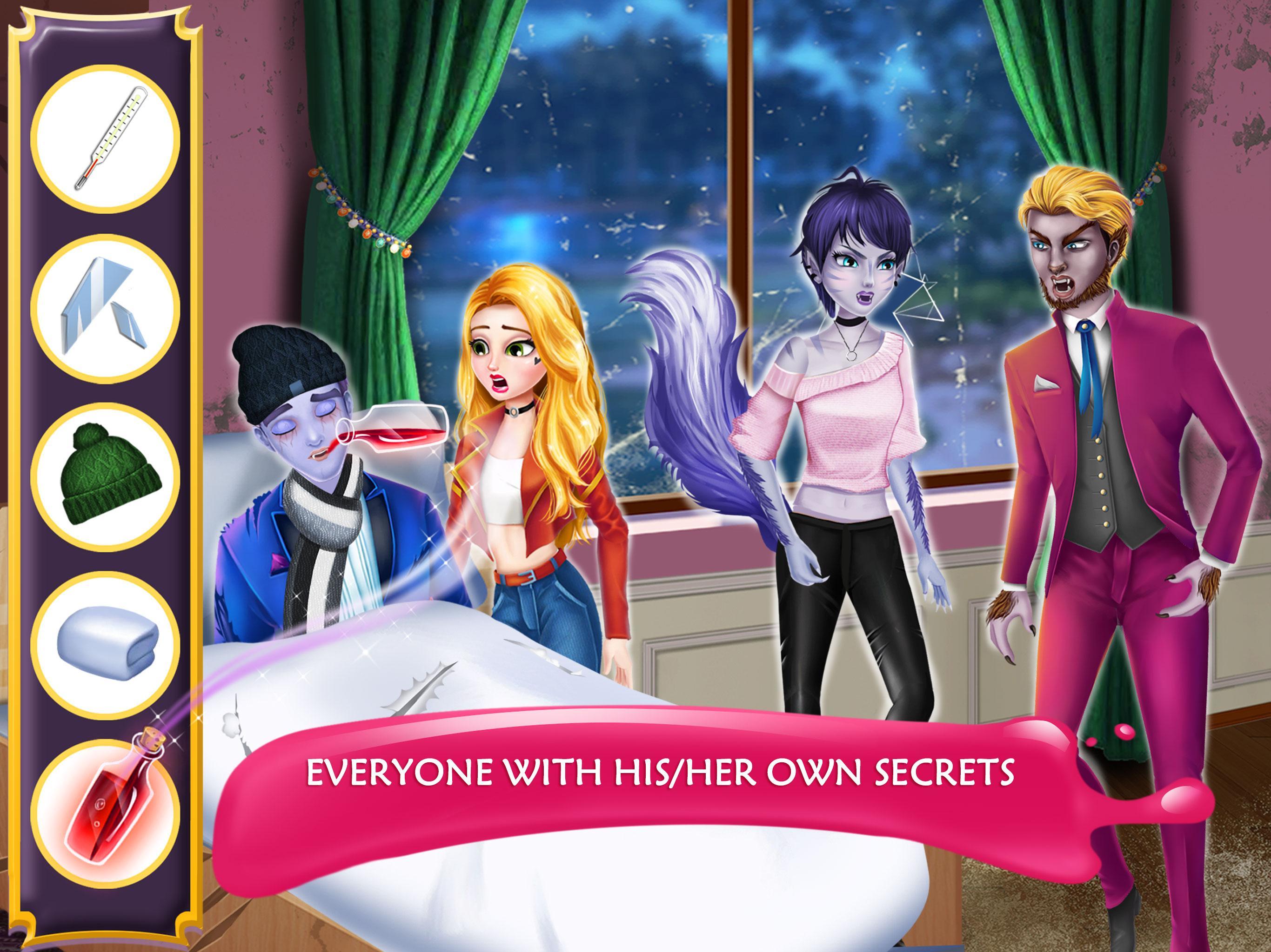 Secret High School Story Games Game Screenshot
