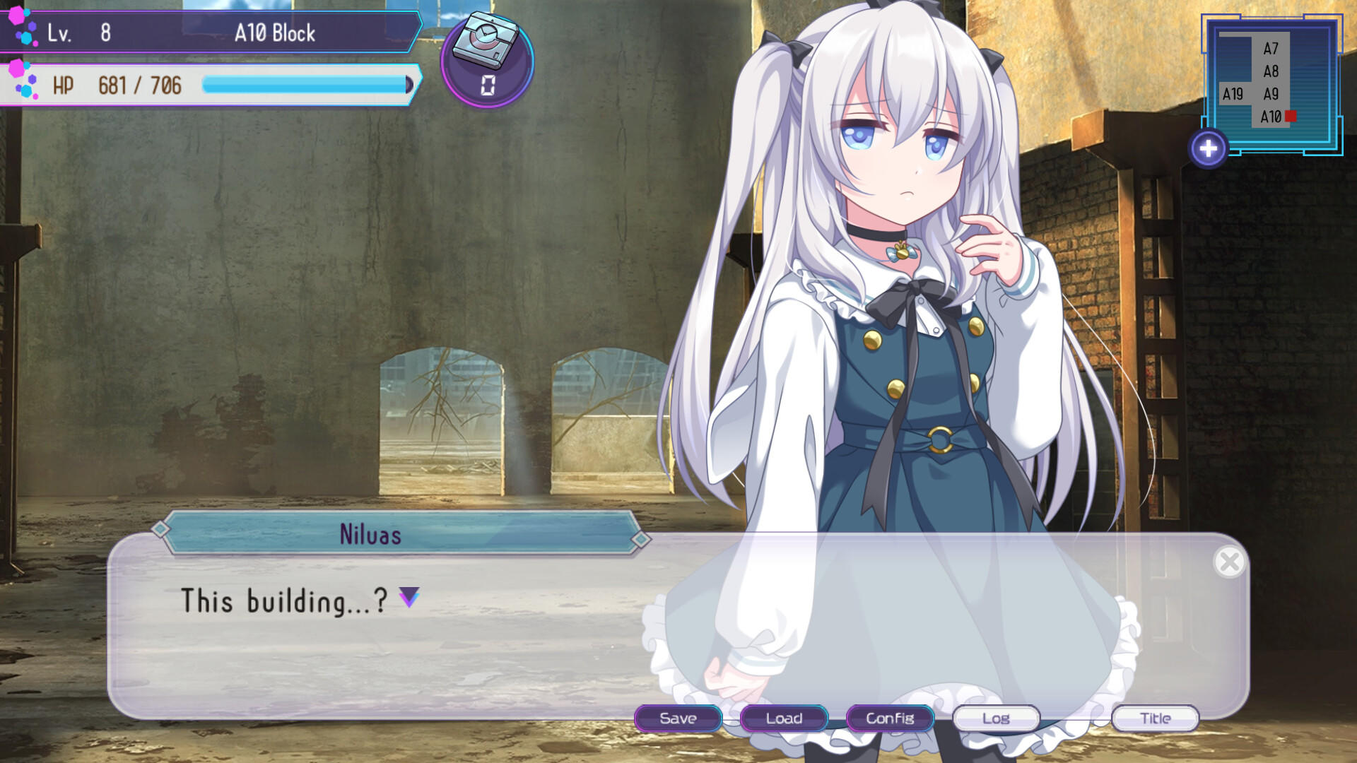 Captura de Tela do Jogo Tale of android after the Apocalypse