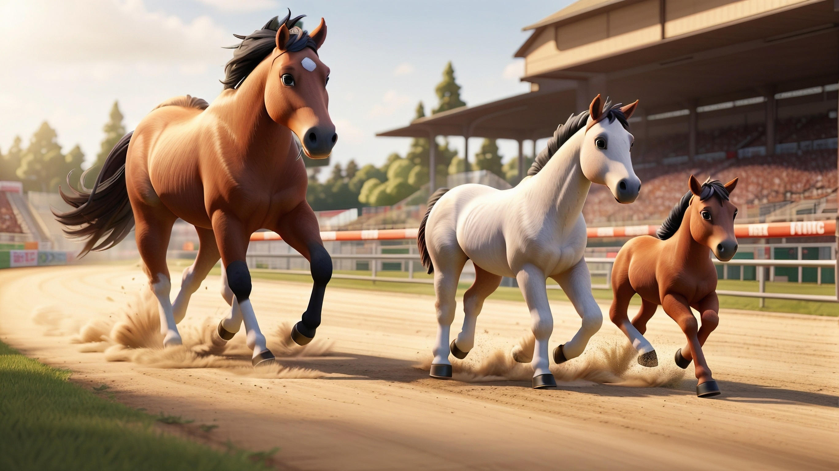 Wild Horse Games Simulator 3D Game Screenshot