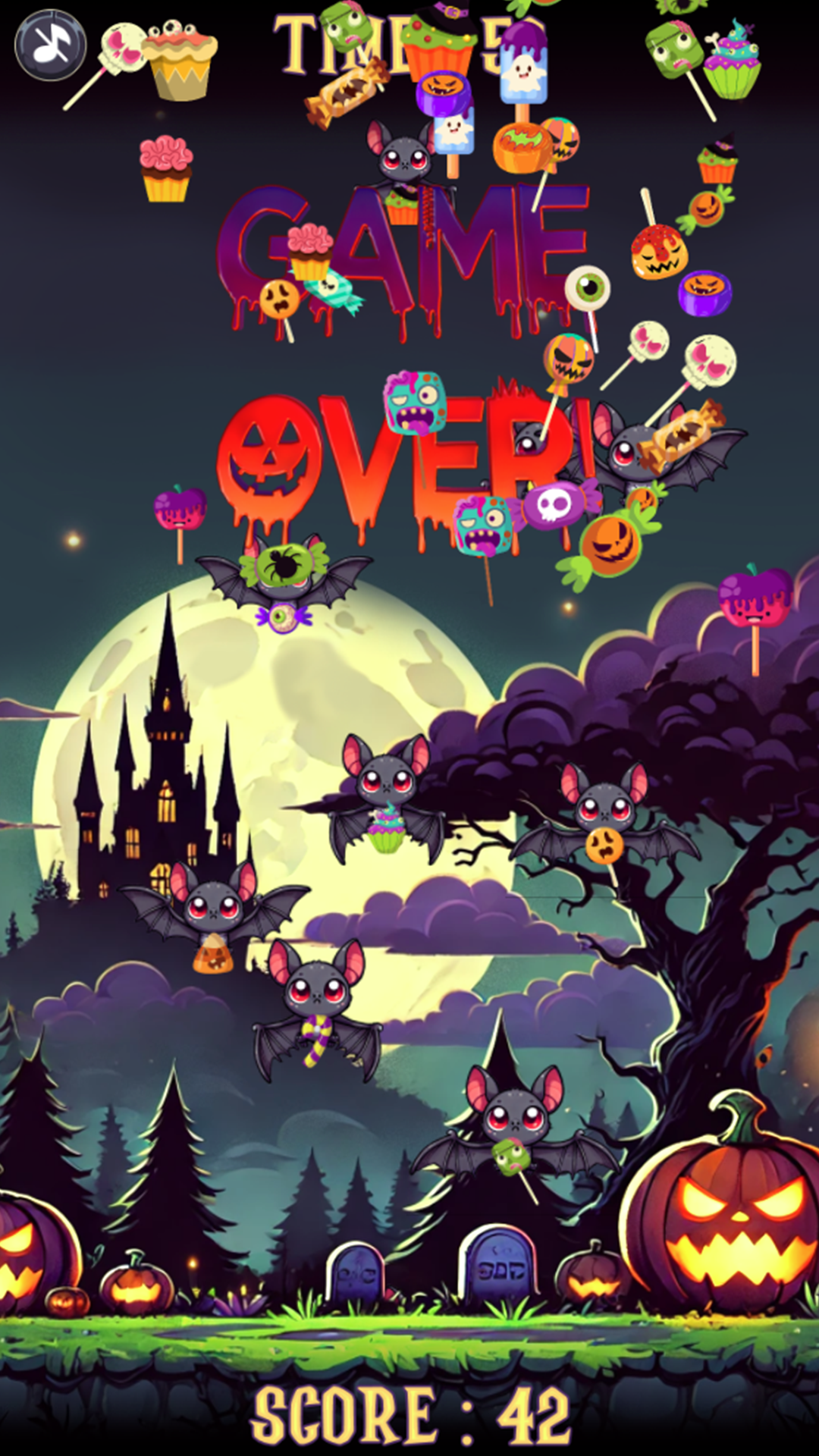 Halloween Challenge Game Screenshot