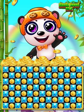 Cuplikan Layar Game Panda Jeweled Star
