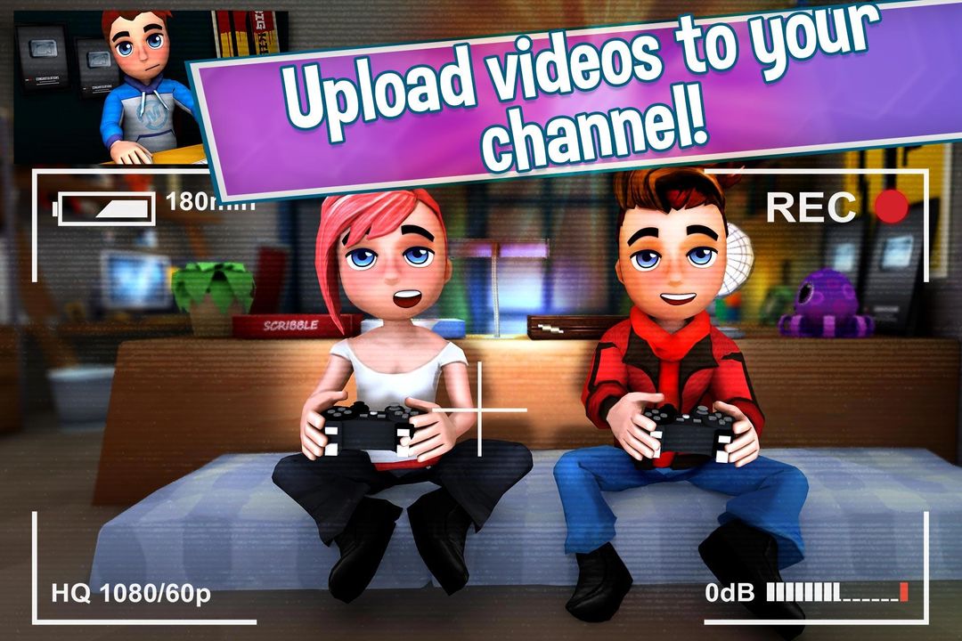 Youtubers Life: Gaming Channel ภาพหน้าจอเกม