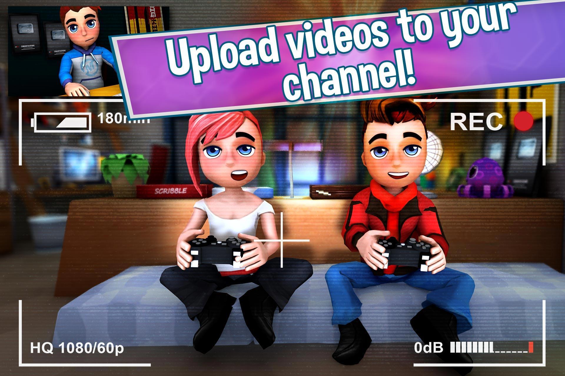 Youtubers Life: Gaming Channel Game Screenshot