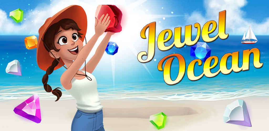 Banner of Jewel Ocean - Nouveau jeu de puzzle Match 3 Idle Garden 1.0.32