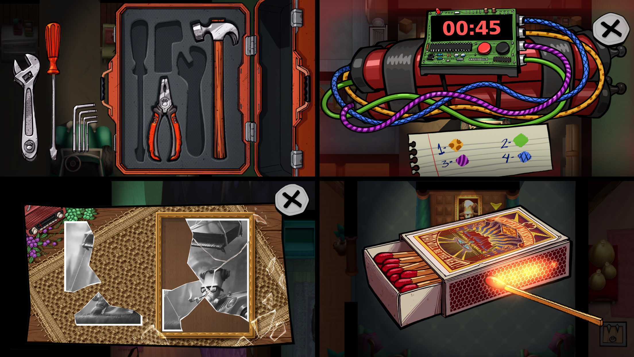 Suspects: Mystery Mansion Game Screenshot