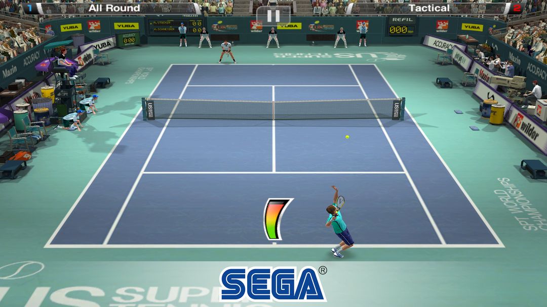 Virtua Tennis Challenge screenshot game