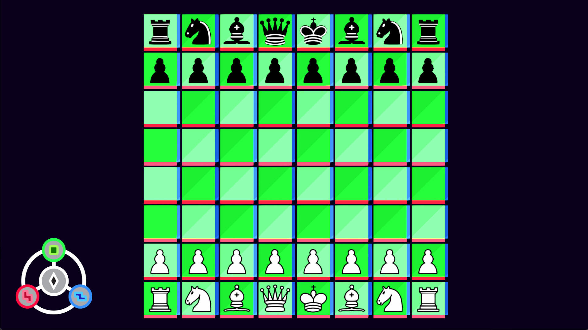 Isometric Chess Game Screenshot