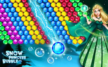 Snow Princess Bubble ❄❄ Game Screenshot