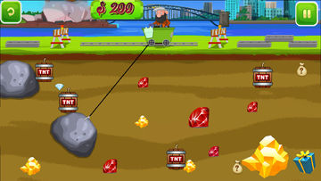 CryptoGold Rush:Digging forBTC Game Screenshot