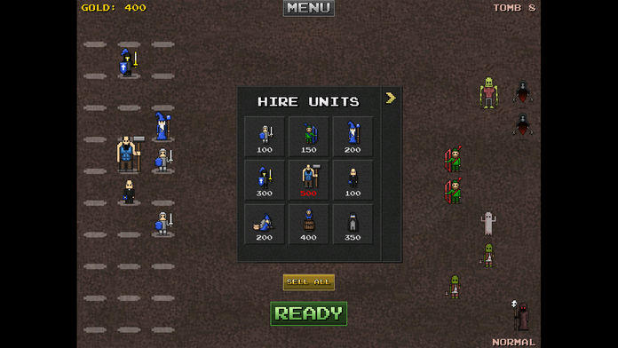 8bitWar: Necropolis Game Screenshot