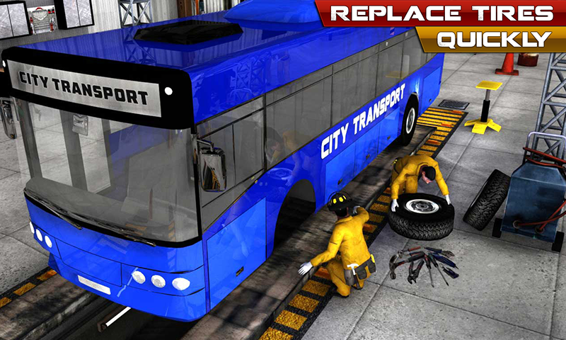 Bus Mechanic Auto Repair ภาพหน้าจอเกม