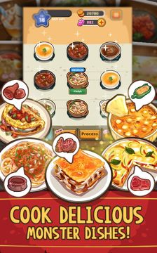 Dungeon Chef: Battle and Cook Monsters Game Screenshot