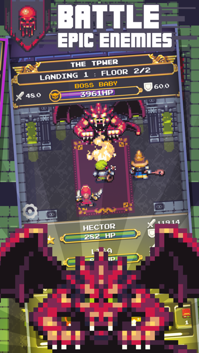 Dungeoning: Epic Idle RPG Game Screenshot