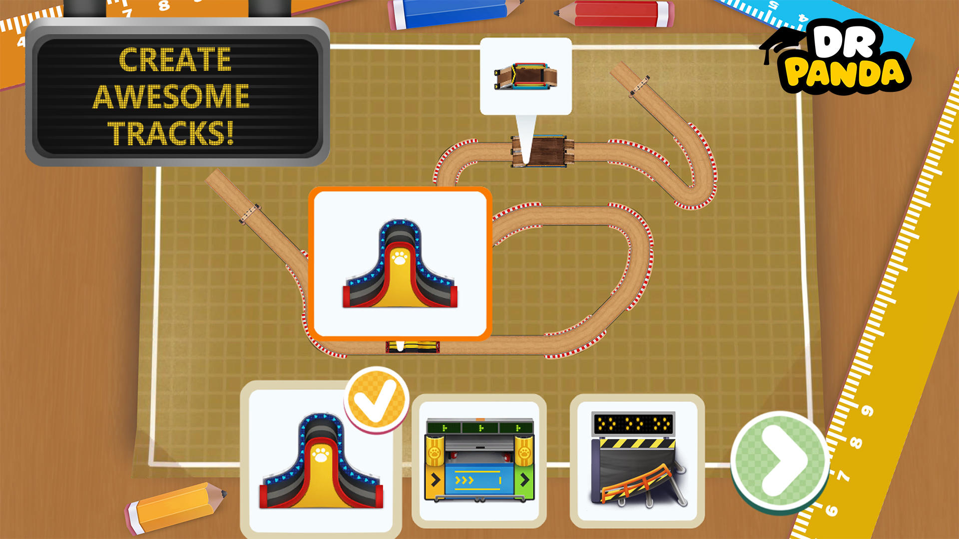 Dr. Panda Racers Game Screenshot