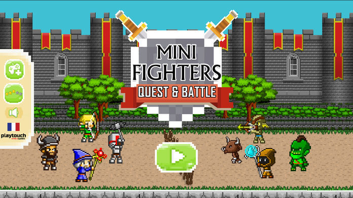 Mini Fighters : Quest & battle ภาพหน้าจอเกม