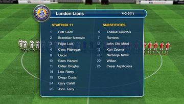 Captura de Tela do Jogo Futebol Último