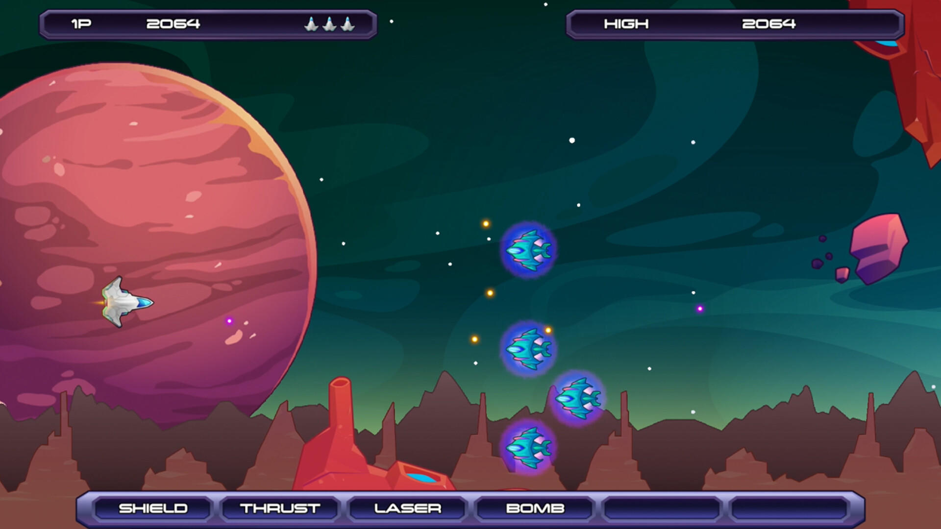 Alpha Warrior Game Screenshot