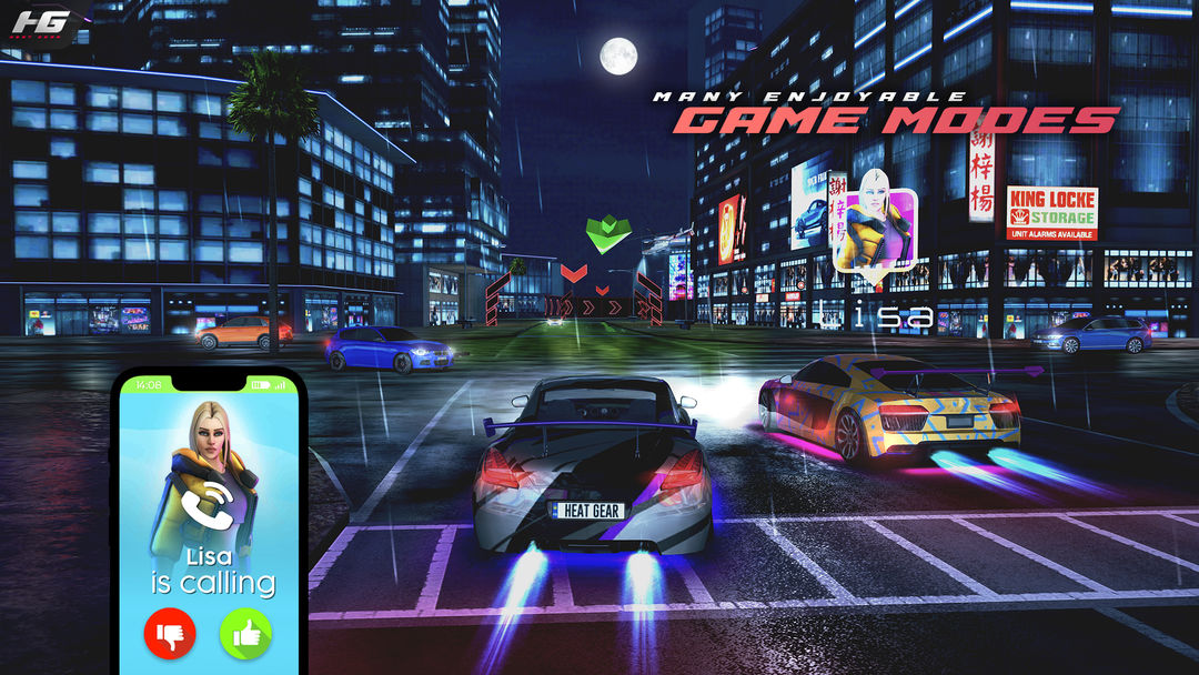 Heat Gear - Race & Drift World screenshot game