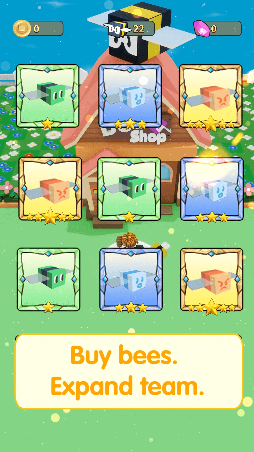 Bee Battle Simulator Game Screenshot