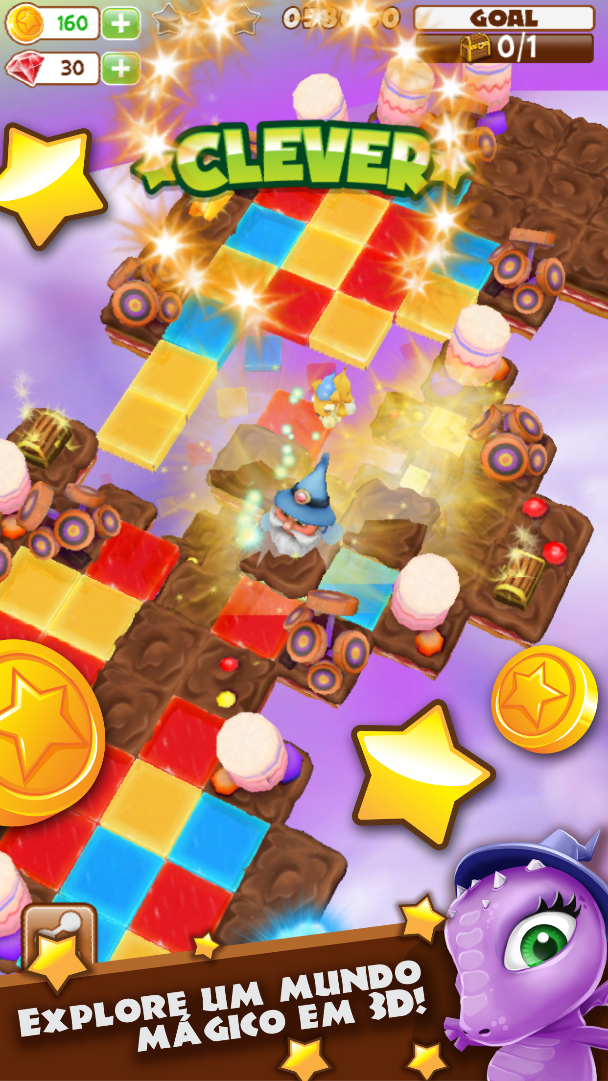 Captura de Tela do Jogo Puzzle Wiz