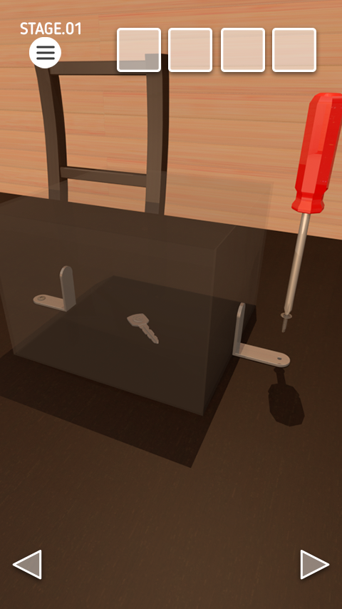 脱出ゲーム　Night Room Game Screenshot