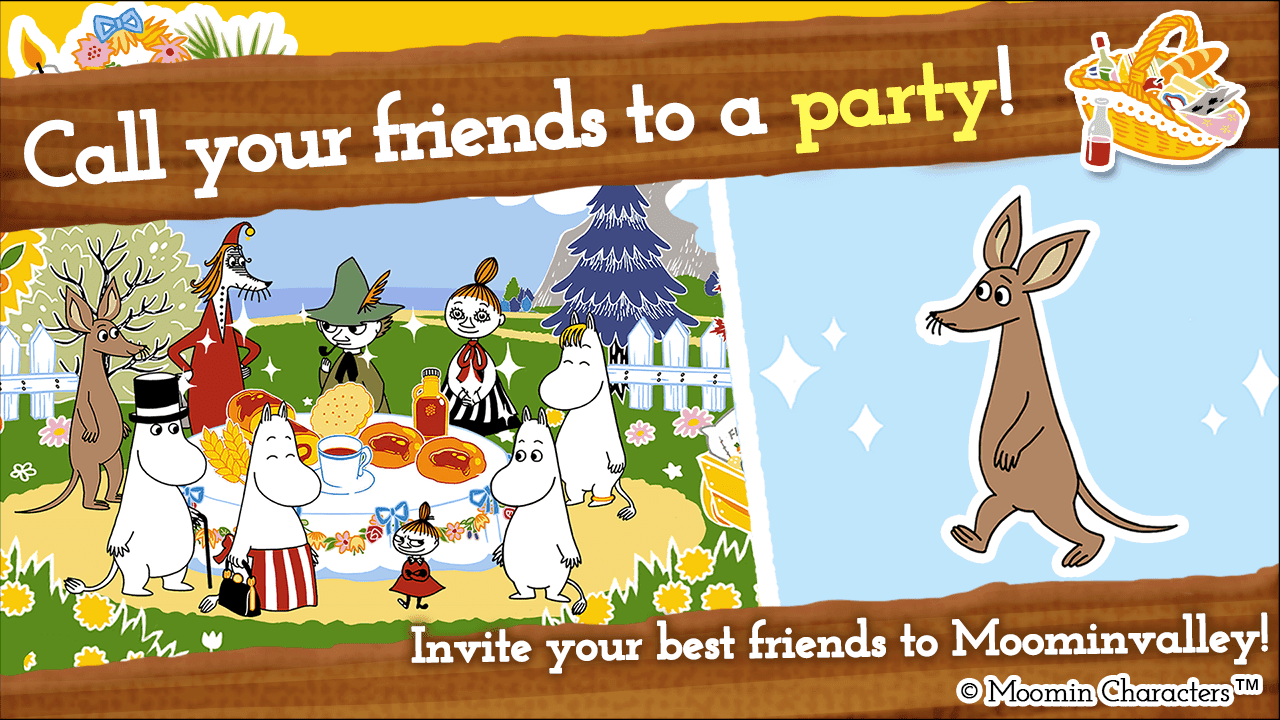 Captura de Tela do Jogo MOOMIN Welcome to Moominvalley