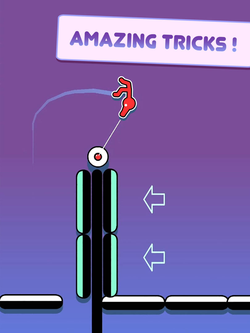 Stickman Hook ภาพหน้าจอเกม