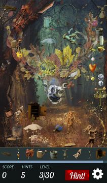 Hidden Object September Secret Game Screenshot