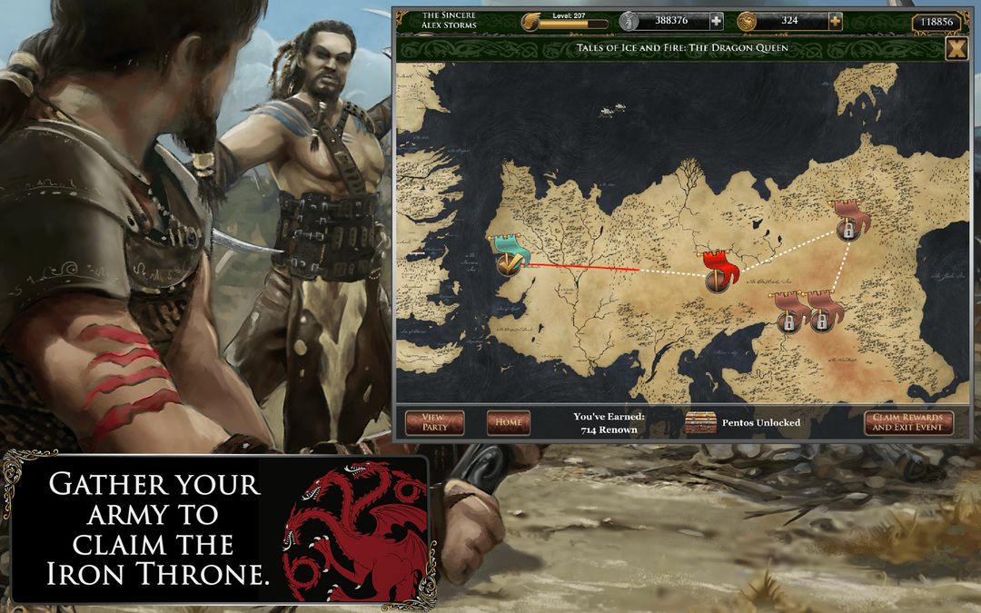 Screenshot of Game of Thrones Ascent