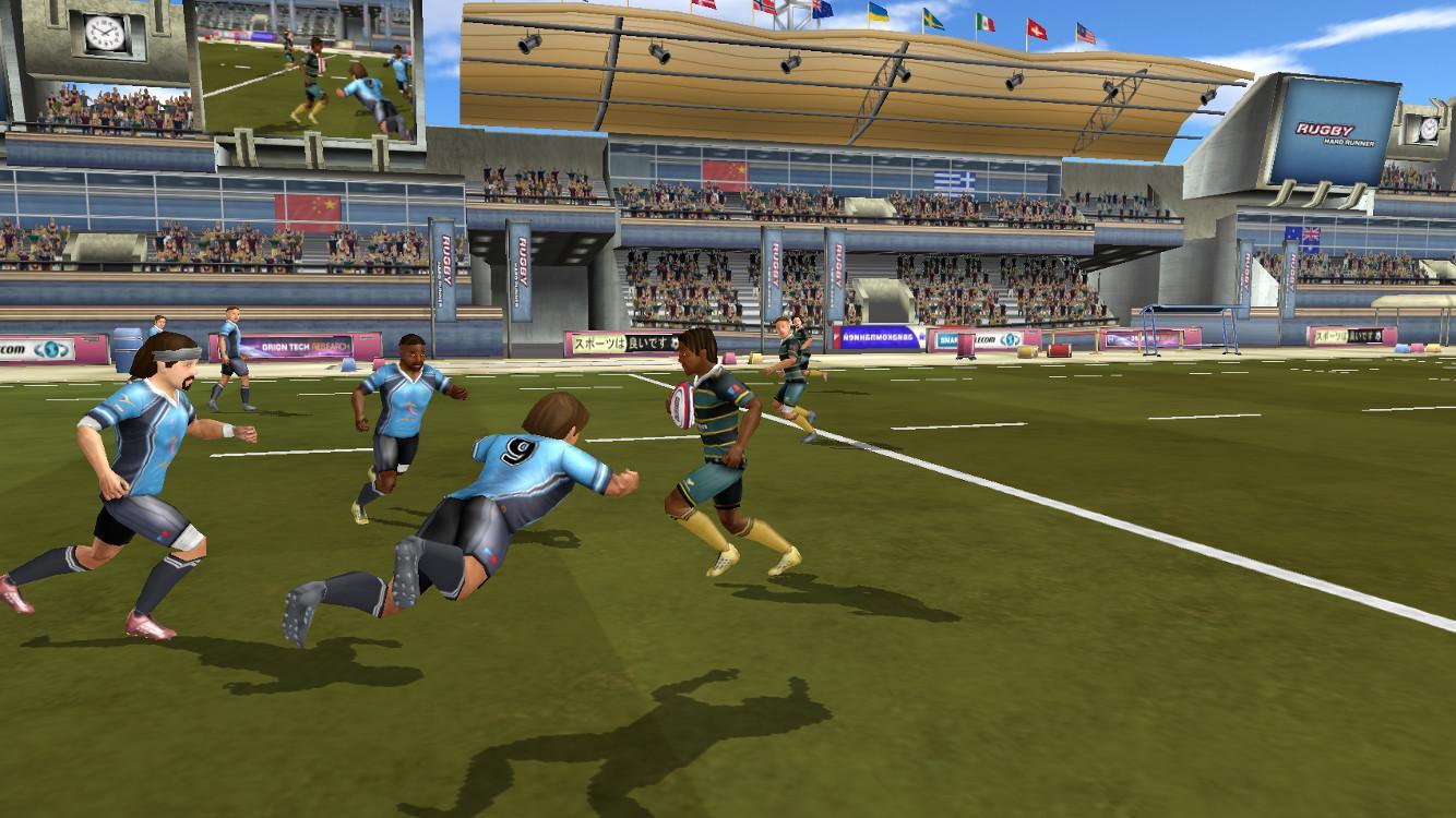 Rugby: Hard Runner Game Screenshot