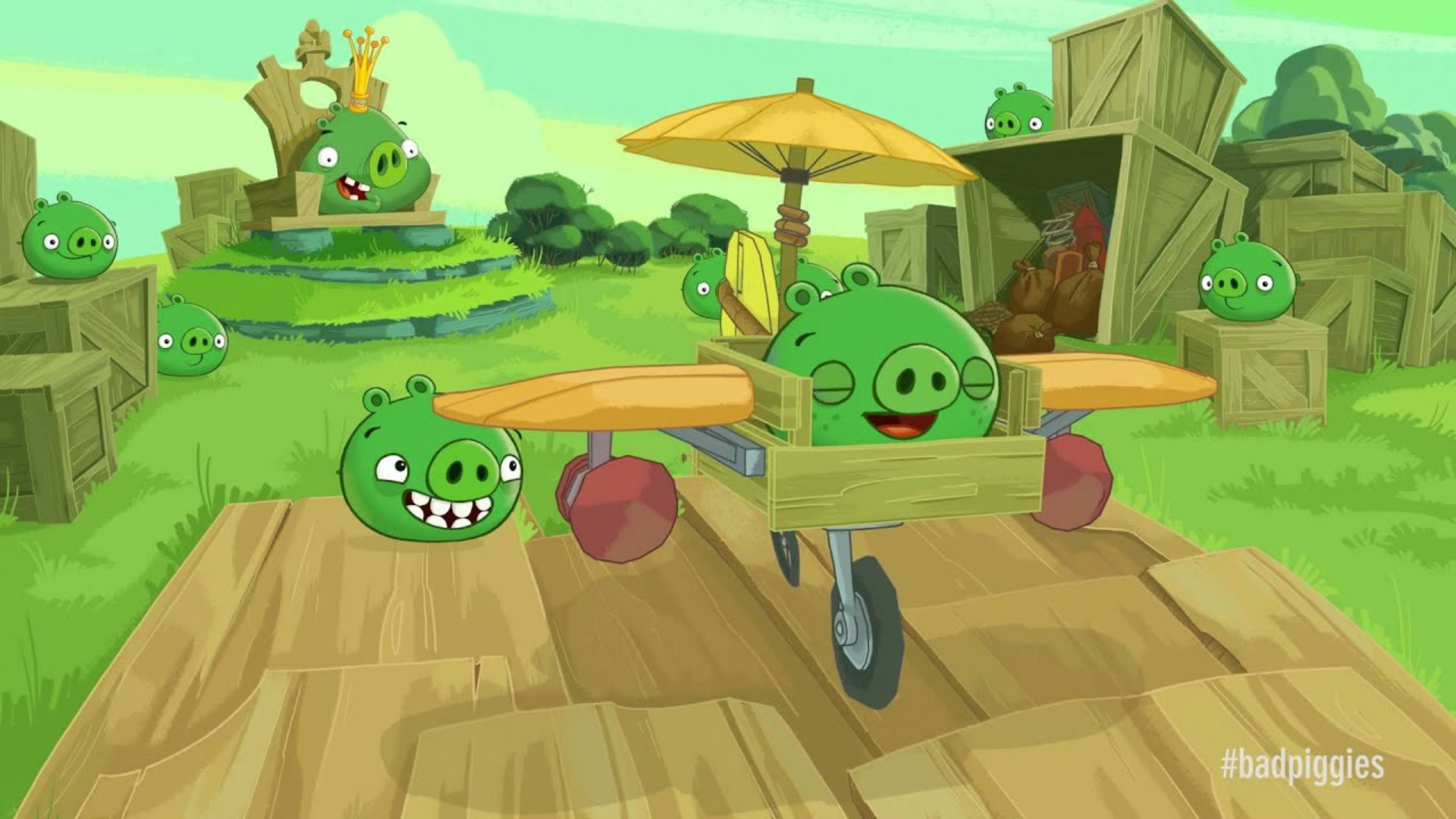 Banner of Bad Piggies HD 