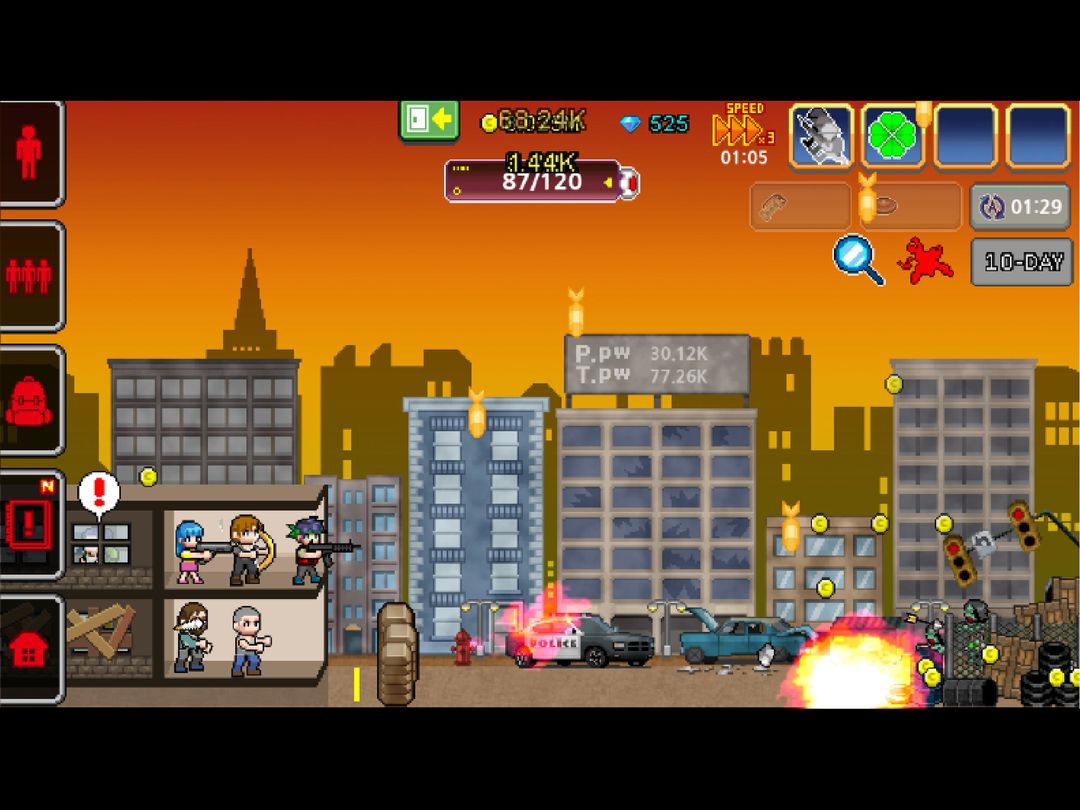 Screenshot of 100 DAYS - Zombie Invasion