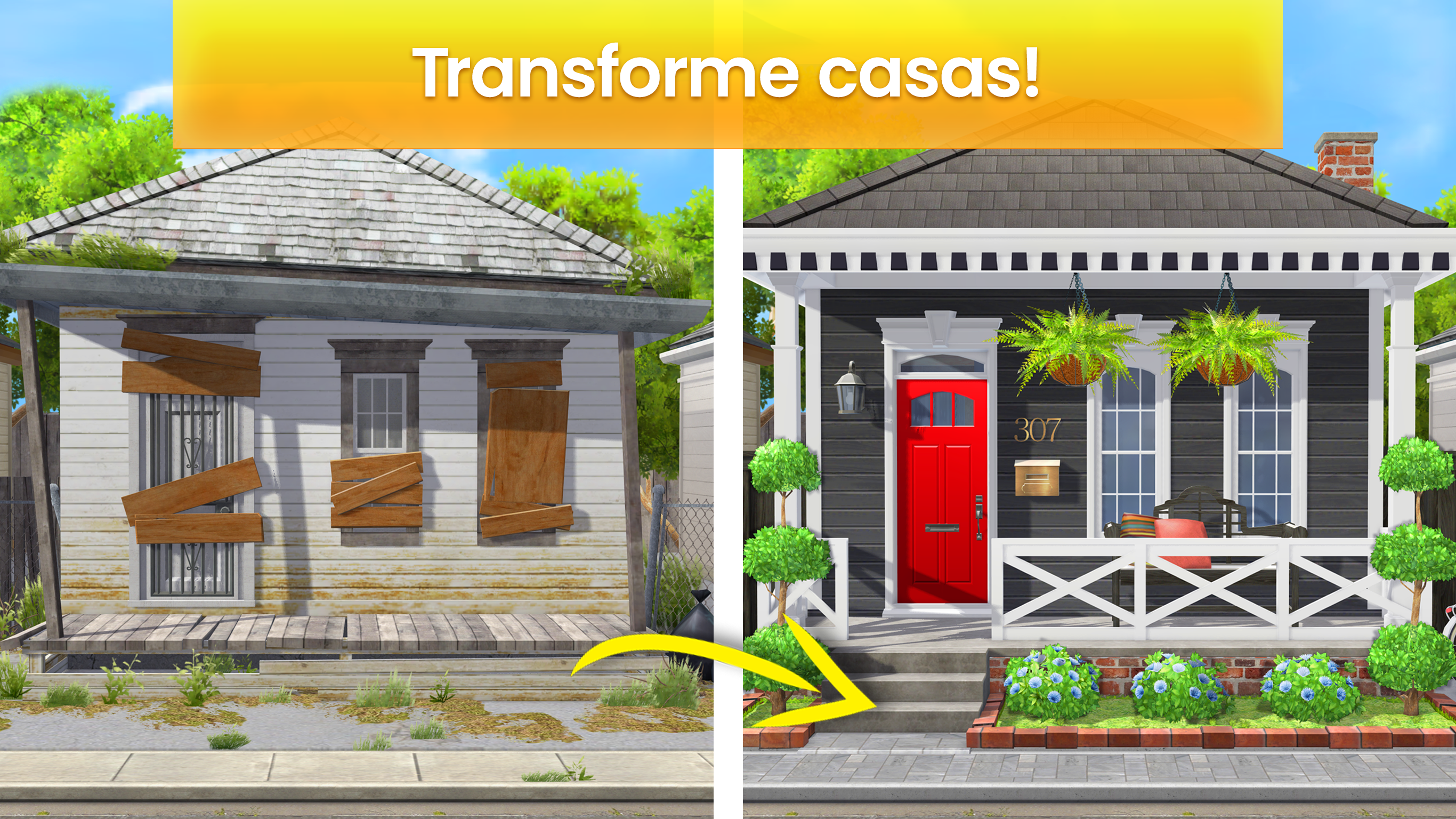 Captura de Tela do Jogo Property Brothers Home Design