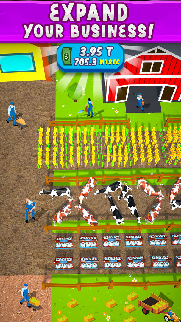 Tiny Cow - Idle Clicker 게임 스크린 샷