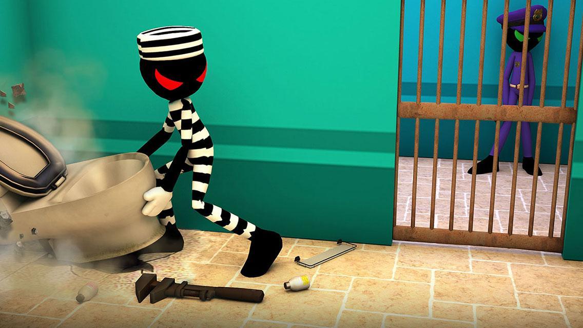 Stickman Escape Story 3D 게임 스크린샷