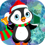 ហ្គេមរត់គេចដ៏ល្អបំផុត 129 X Mas Penguin Escape Game