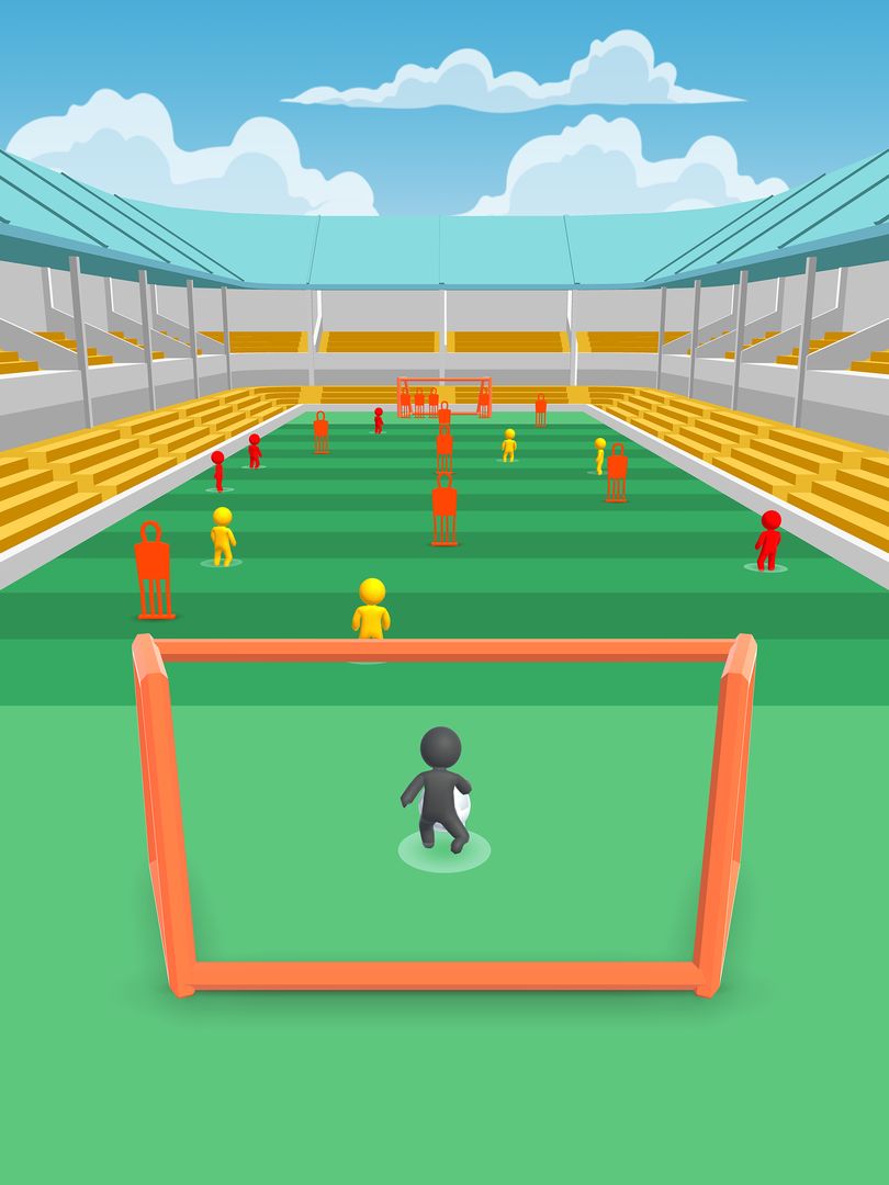 Kick Pass 3D screenshot game