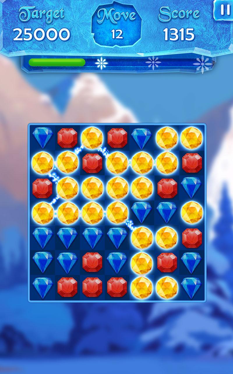 Captura de Tela do Jogo Jewels Link