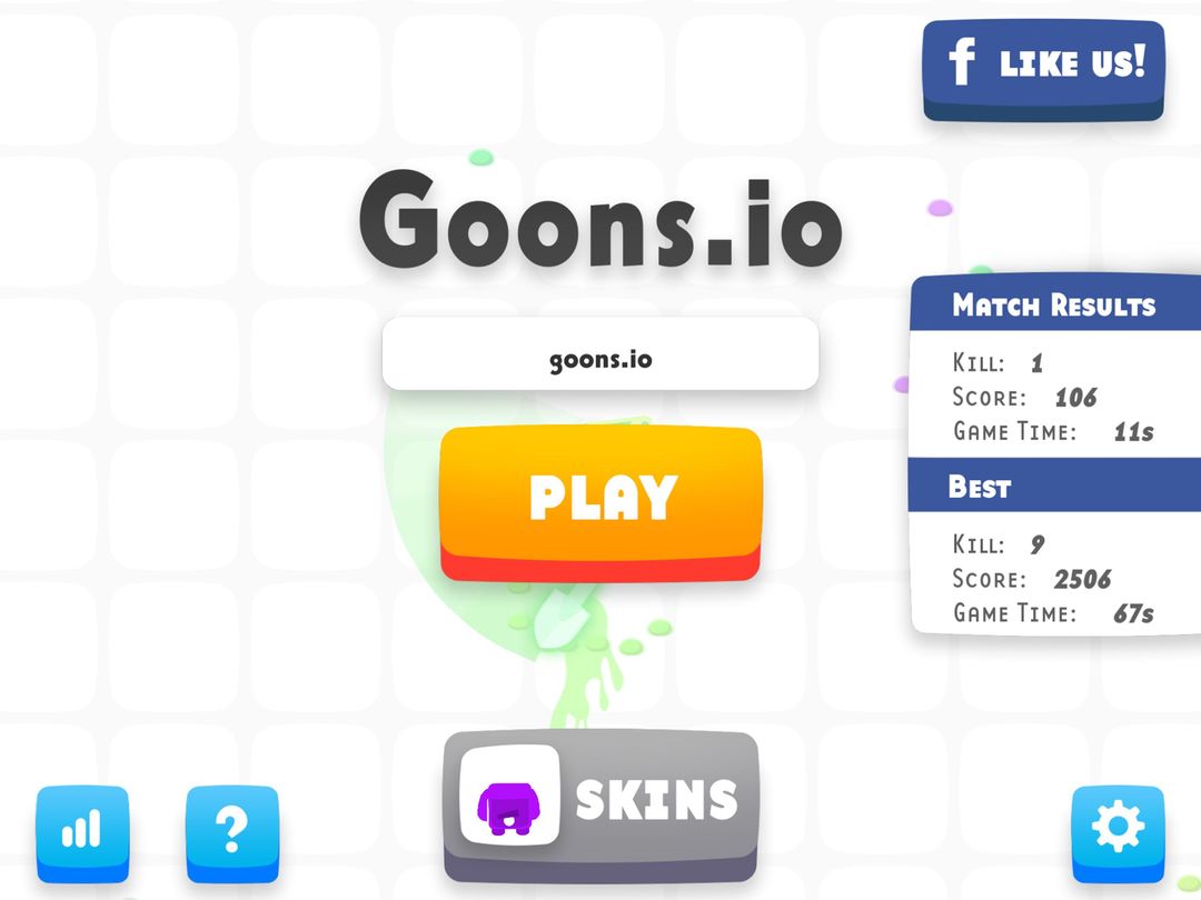 Screenshot of Goons.io Knight Warriors