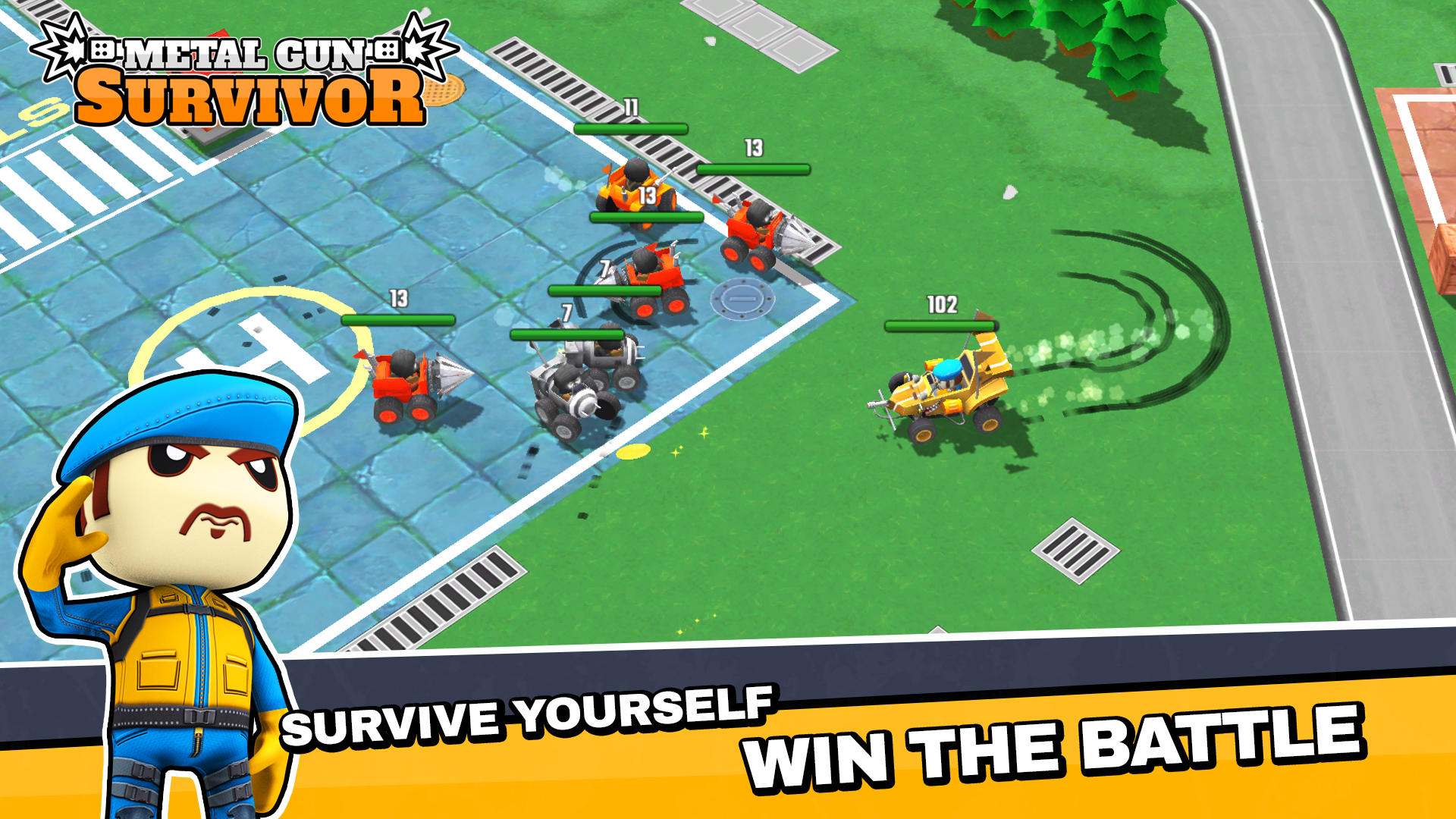 Metal Gun Survivor ゲームのスクリーンショット