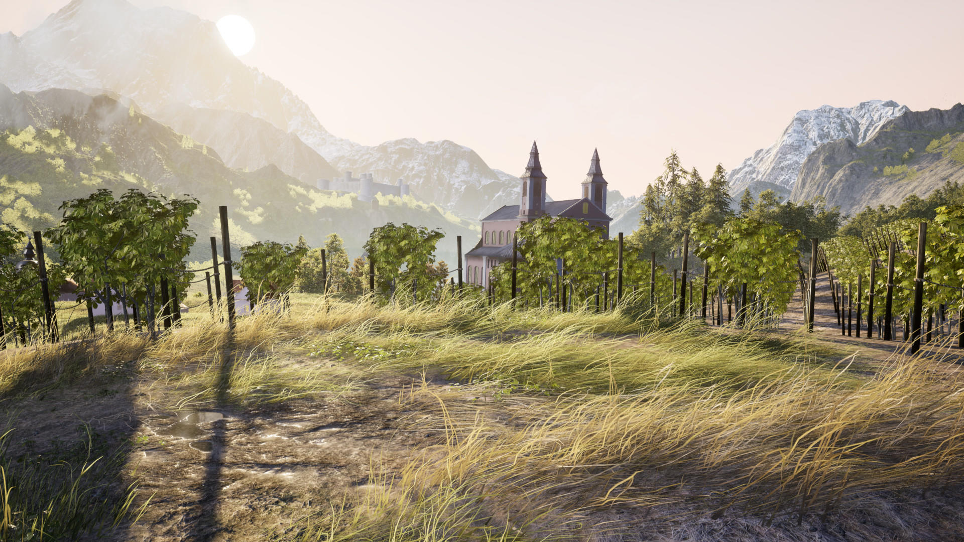 Monastery Builder Game Screenshot