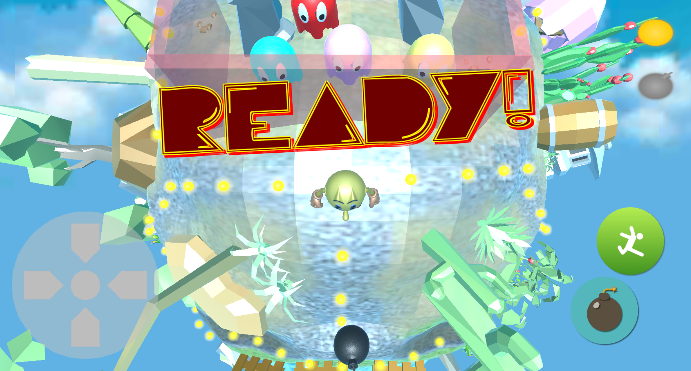 Pacman 3D Game Screenshot