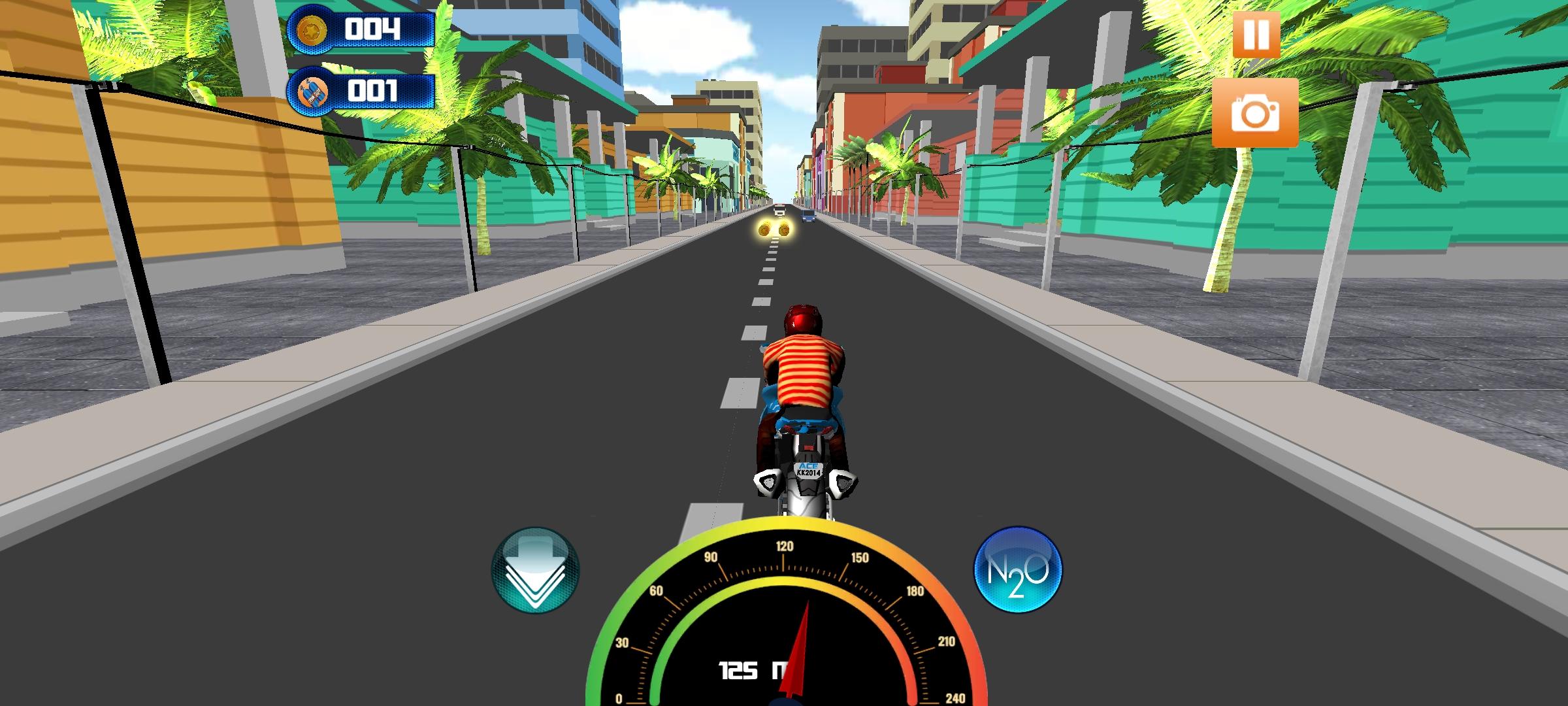 Real Bike Rider Simulator Game Screenshot