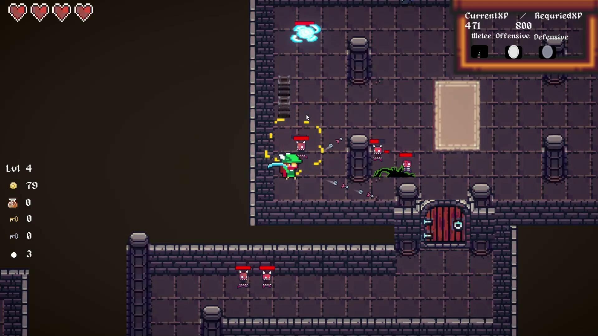 Death's Dungeon Game Screenshot