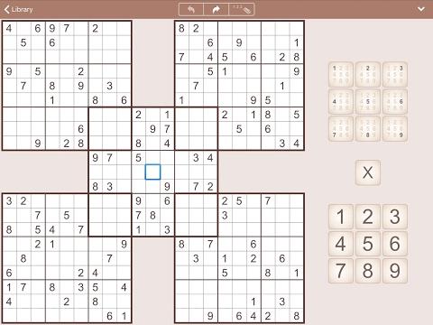 Screenshot dari video MultiSudoku: Samurai Sudoku