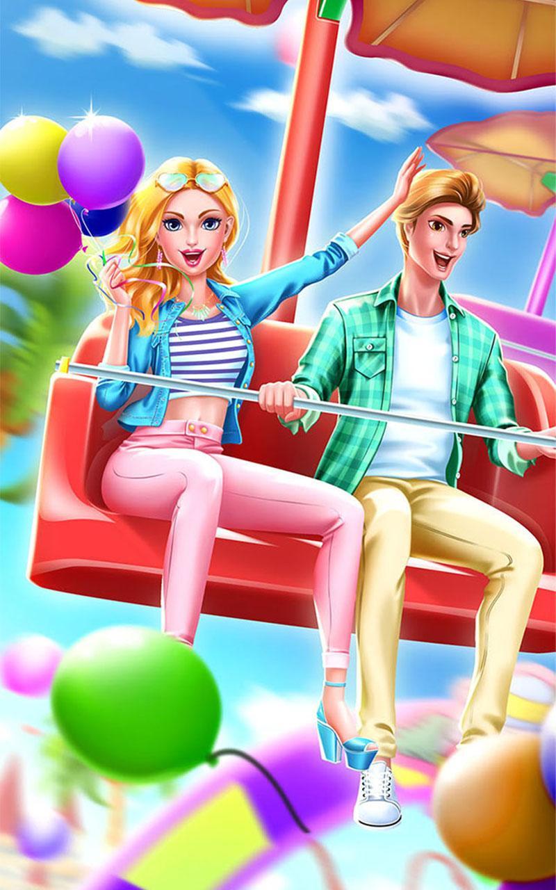 Fashion Doll - Theme Park Date Game Screenshot