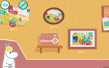 Скриншот игры Moomin Language School English