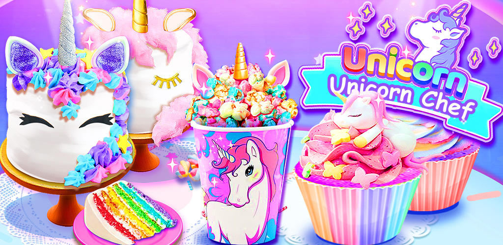 Banner of Unicorn Chef: Free Cooking Games for Girls & Kids 10.5